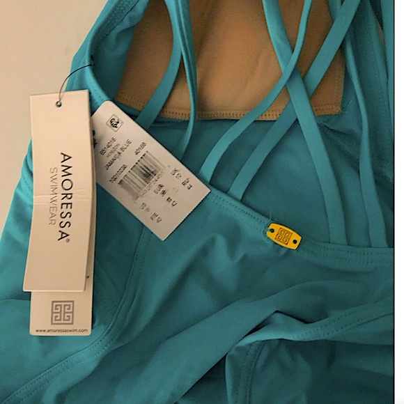 Amoressa by Miraclesuit  Twice Horizon One Piece Swimsuit - Picture 4 of 7